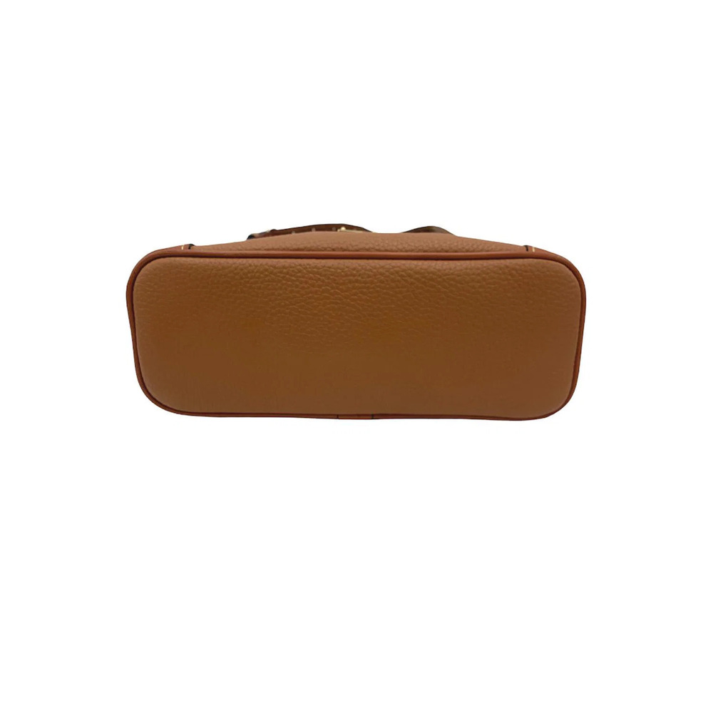 Dooney & Bourke Pebble Leather Crossbody Caramel - Picture 3 of 4